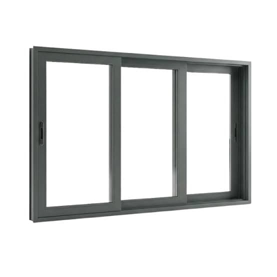 3 Panel Aluminium windows